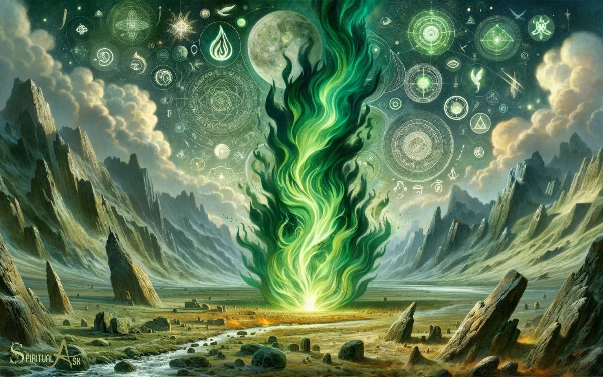 Origins of Green Fire Symbolism