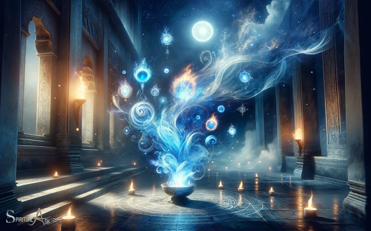 Purification and Healing Properties of Blue Fire