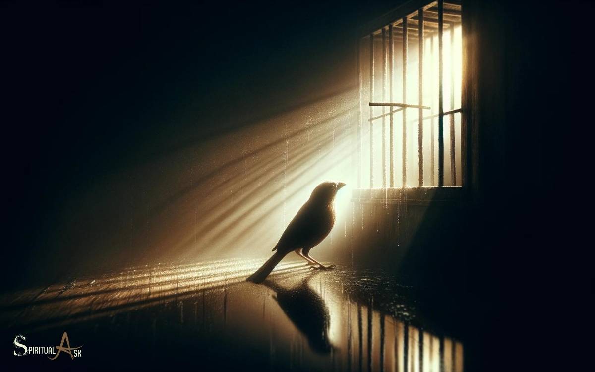 Spiritual Meaning of Trapped Bird