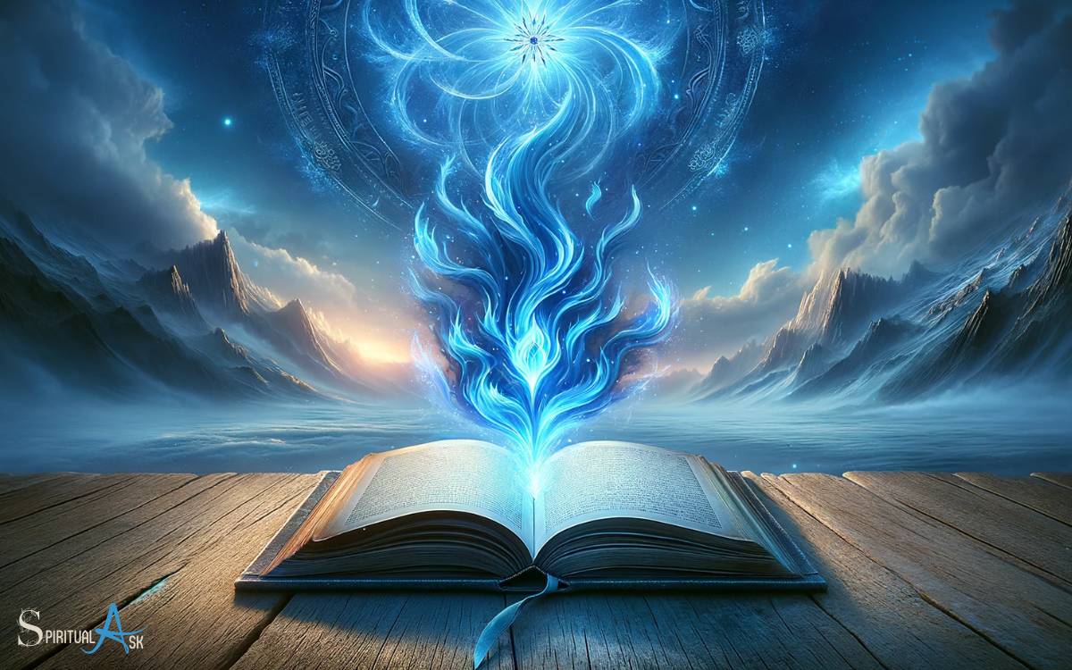 Spiritual Transformation and Blue Fire