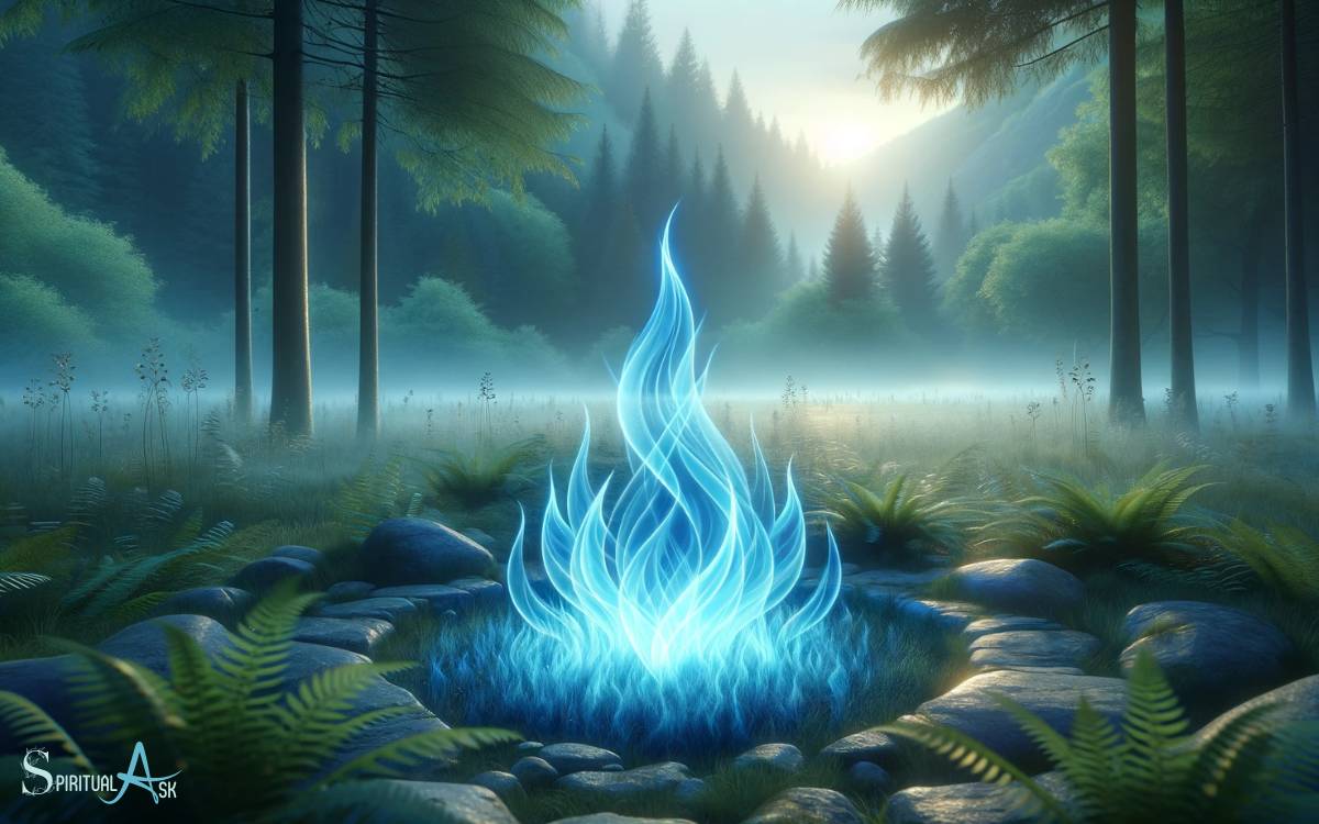 The Spiritual Significance of Blue Flames
