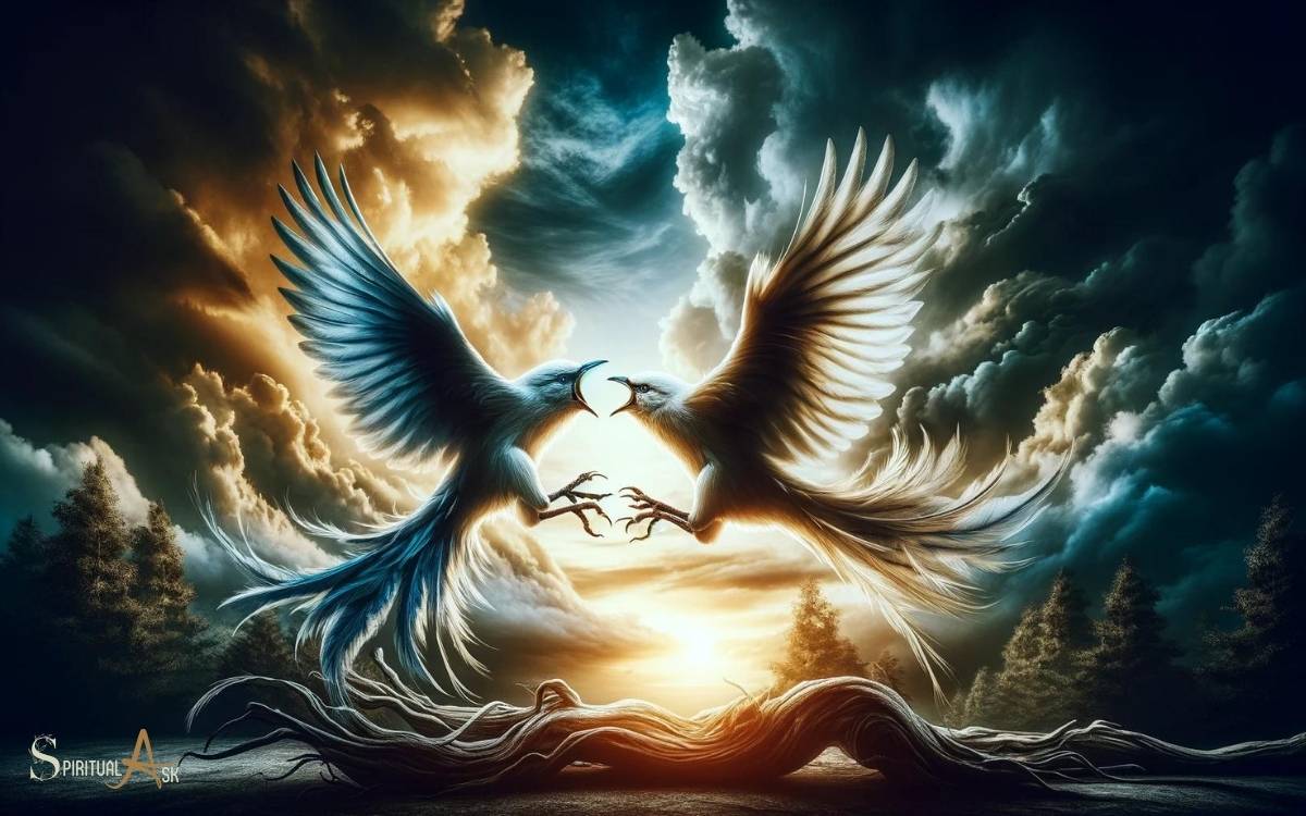 Two Birds Fighting Spiritual Meaning
